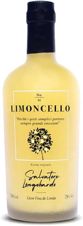 Salvatore Longobardo Limoncello Sabor Limão Siciliano 700 Ml