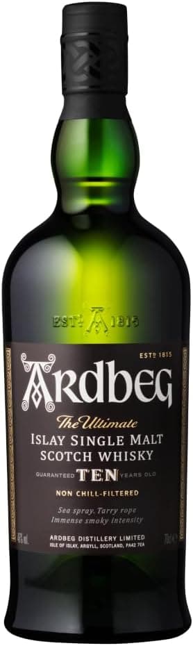 Whisky Single Malt Ardbeg 10 Anos, Glenmorangie, 750 ml