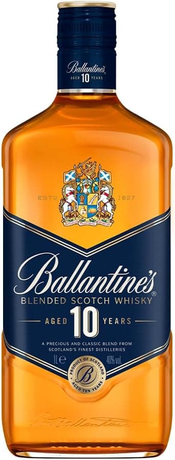 Whisky Escocês Blended 10 Anos Ballantine