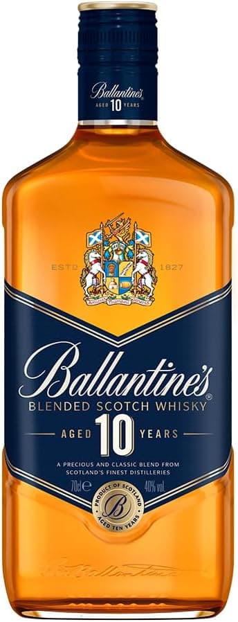 Whisky Escocês Blended 10 Anos Ballantine