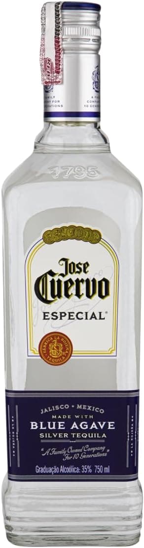 TEQUILA MEX JOSE CUERVO SILVER 35°