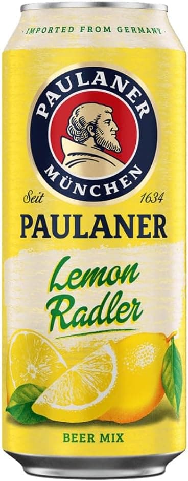Cerveja Paulaner, Lemon Radler, Lata, 500ml 1un