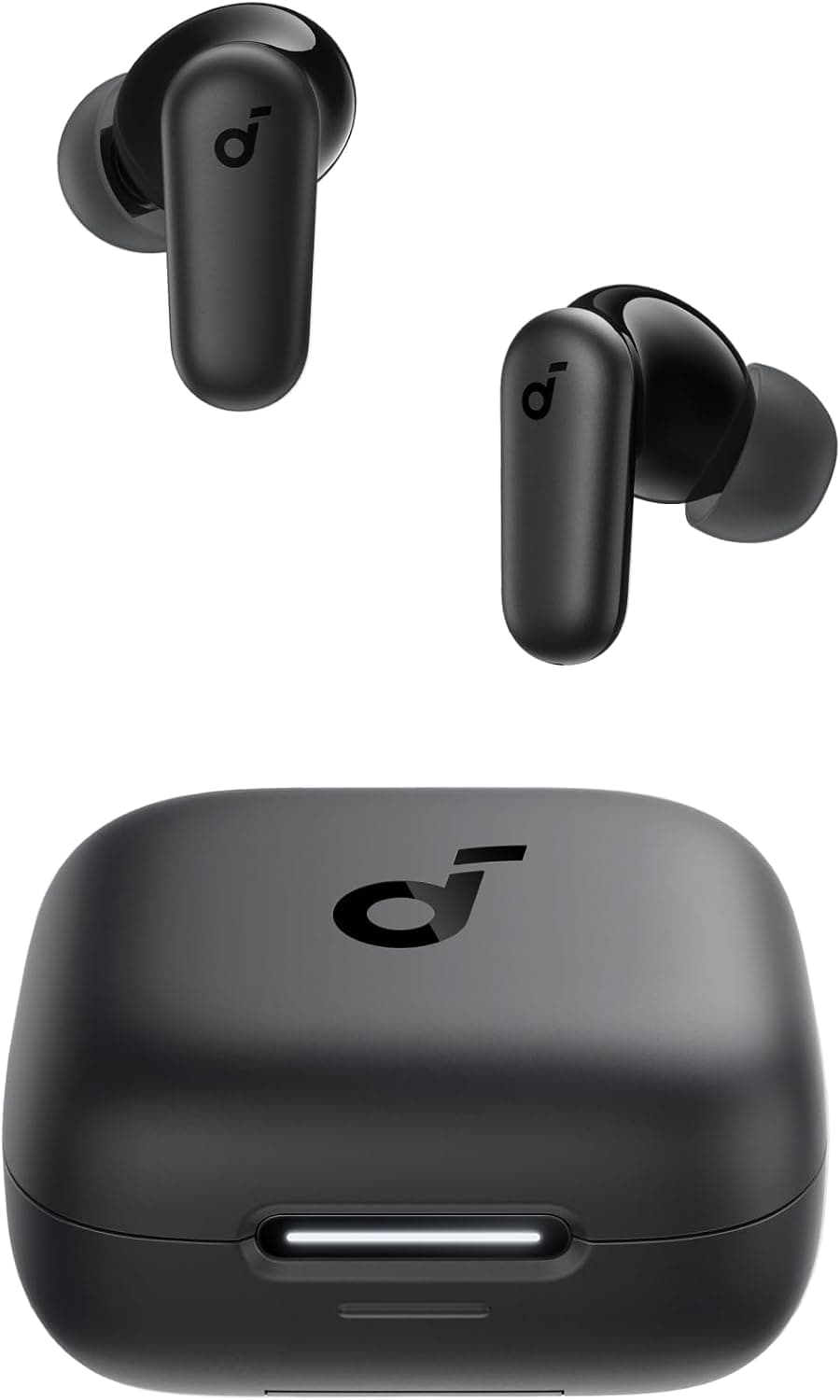 soundcore P30i da Anker, ANC Fone de Ouvido Bluetooth 5.4 Sem Fio, TWS | 45H, com Cancelamento de Ruído Adaptativo, Graves Poderosos, Estojo 2-em-1 com Suporte para Celular, IP54, Fone Gamer TWS