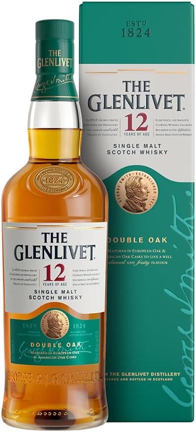 Whisky The Glenlivet 12 anos Single Malt Escocês - 750 ml