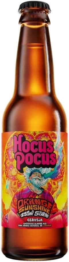 Hocus Pocus Cerveja Orange Sunshine American Blonde Ale Com Laranja 355Ml
