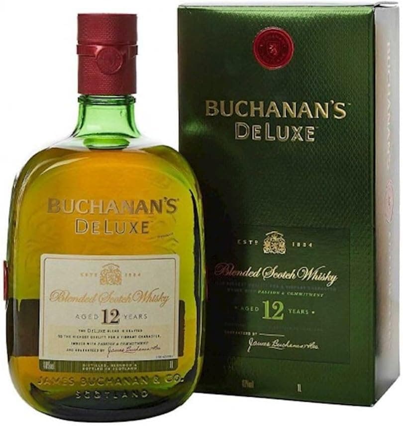 WHISKY BUCHANANS DELUXE 1L 12 ANOS