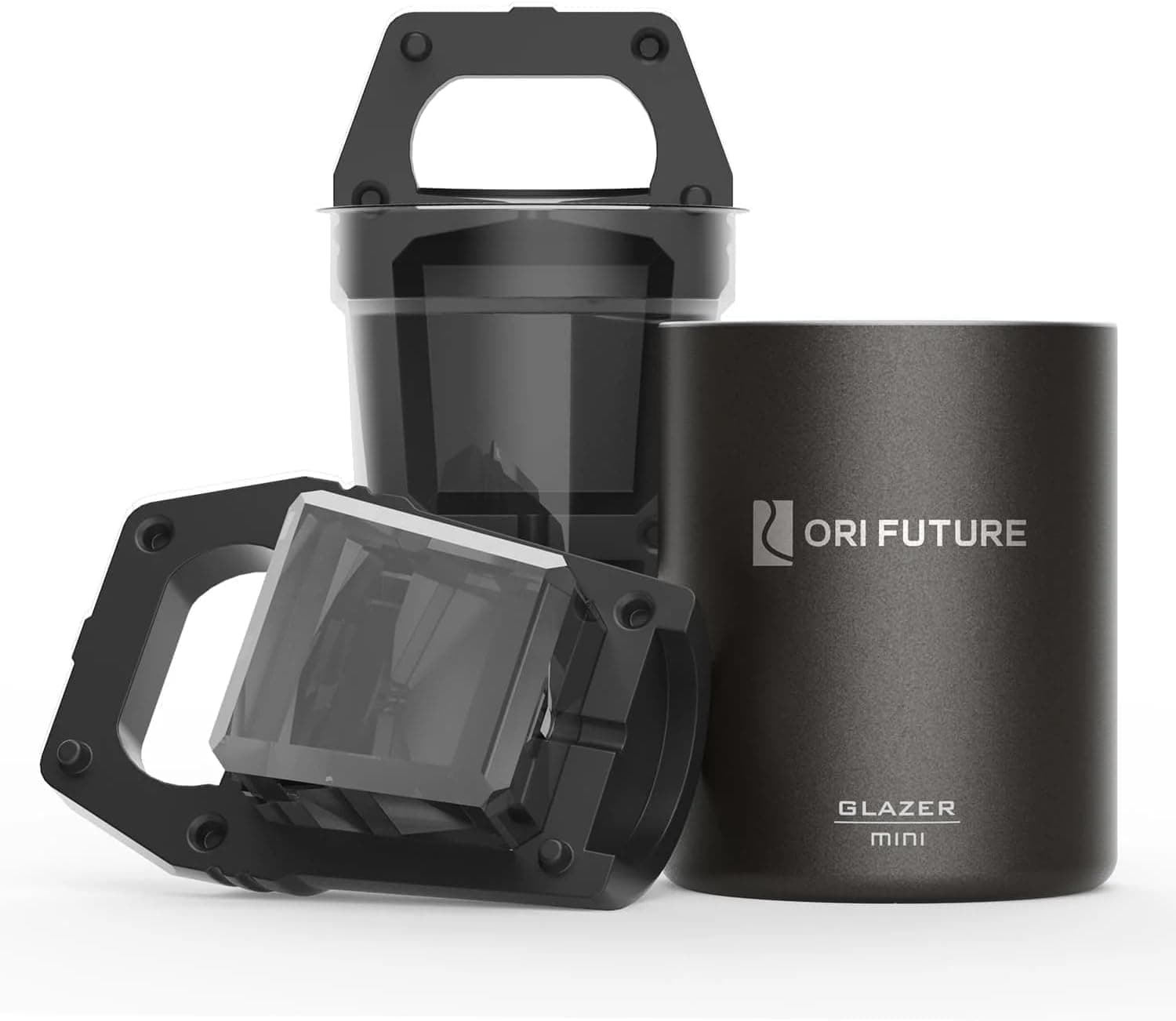 ORI Future GLAZER mini, molde de cubo de gelo transparente, máquina de gelo para uísque