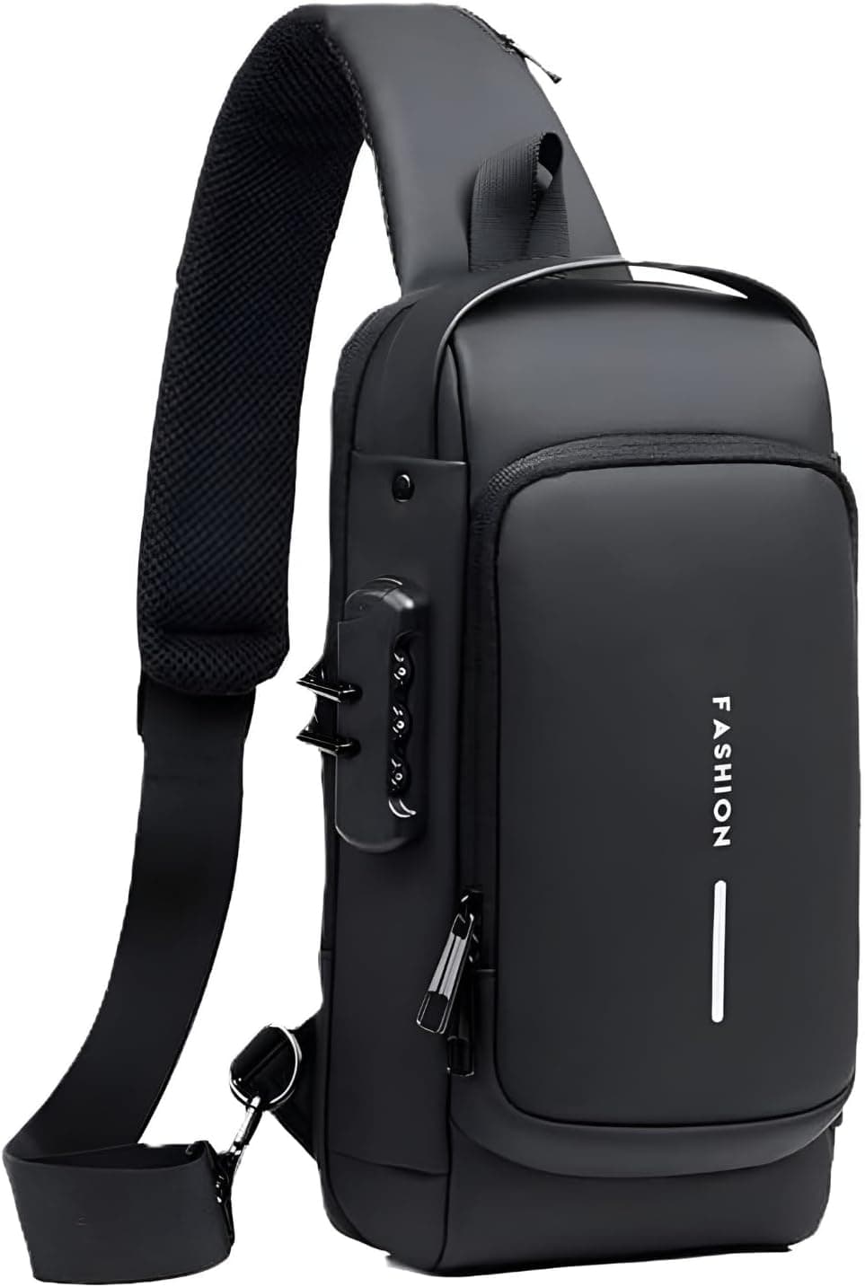 Mochila Premium Antifurto Com Senha, USB, Resistente À Água, VARENZIA | Entrada USB E Para Fone, Resistente À Água, Bolsa Executiva Masculina, Cadeado