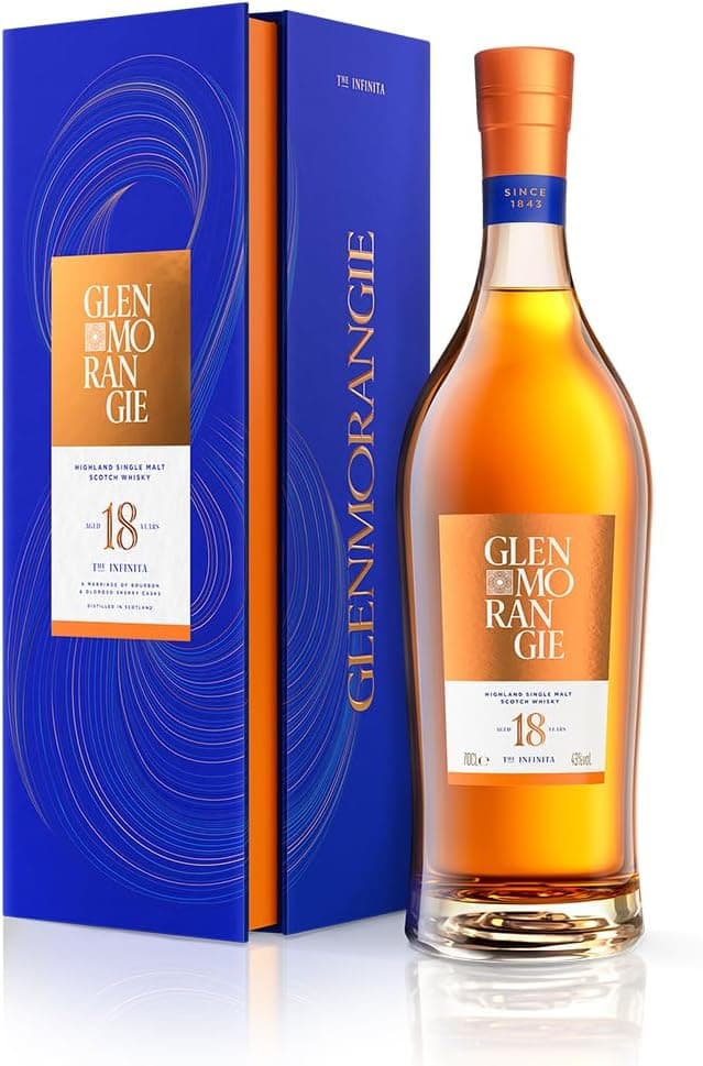 Glenmorangie 18 Years Old Whisky, Gift Box 70cl