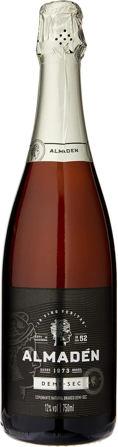 ESPUMANTE ALMADEN BRANCO DEMI SEC 750ML