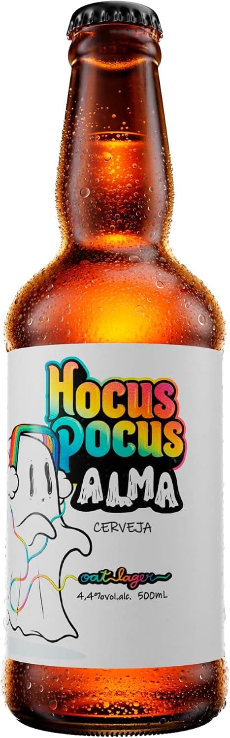 Cerveja Hocus Pocus, Alma Oat Lager, Lata 500ml