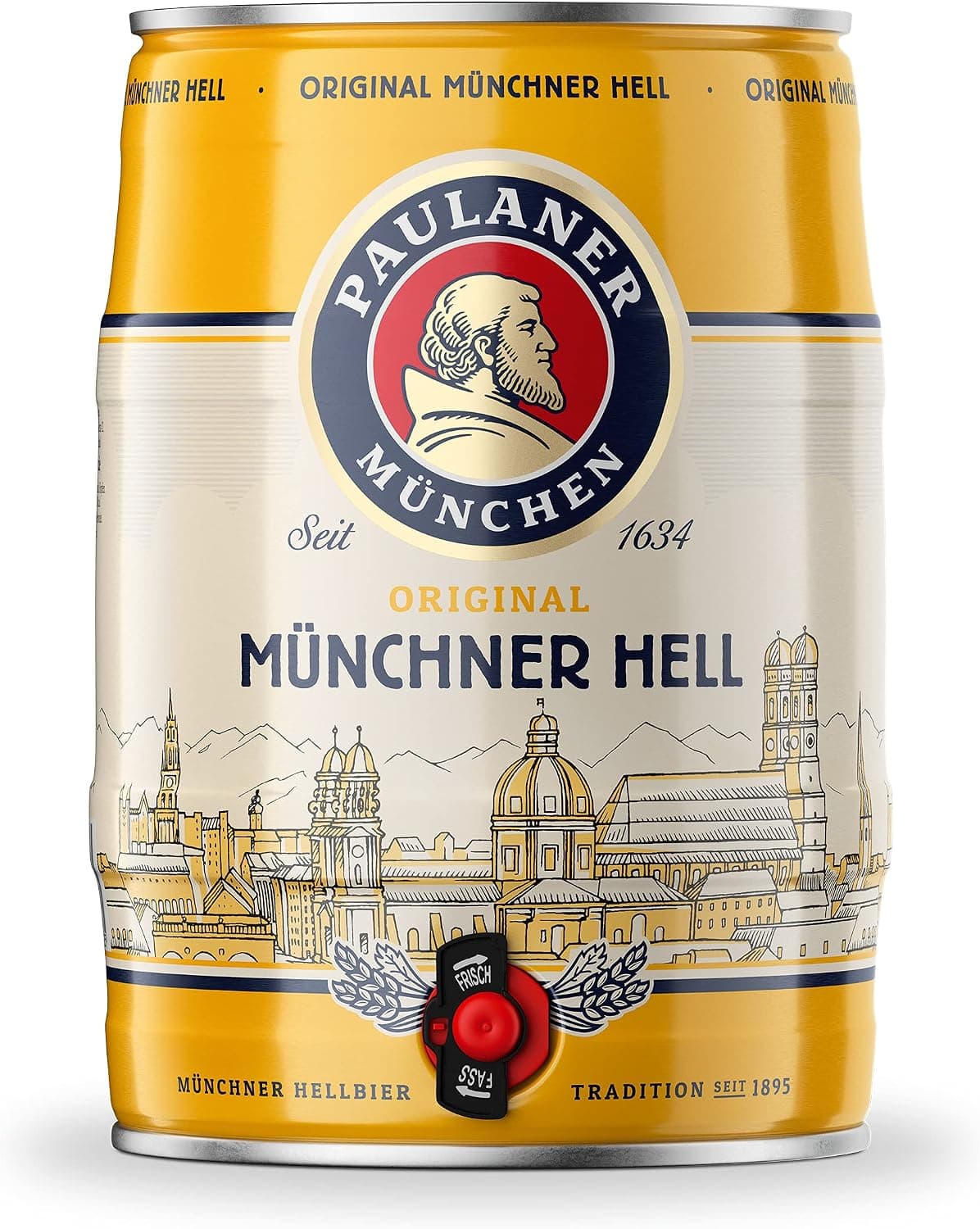 Cerveja Paulaner Munchner Hell Barril 5 L