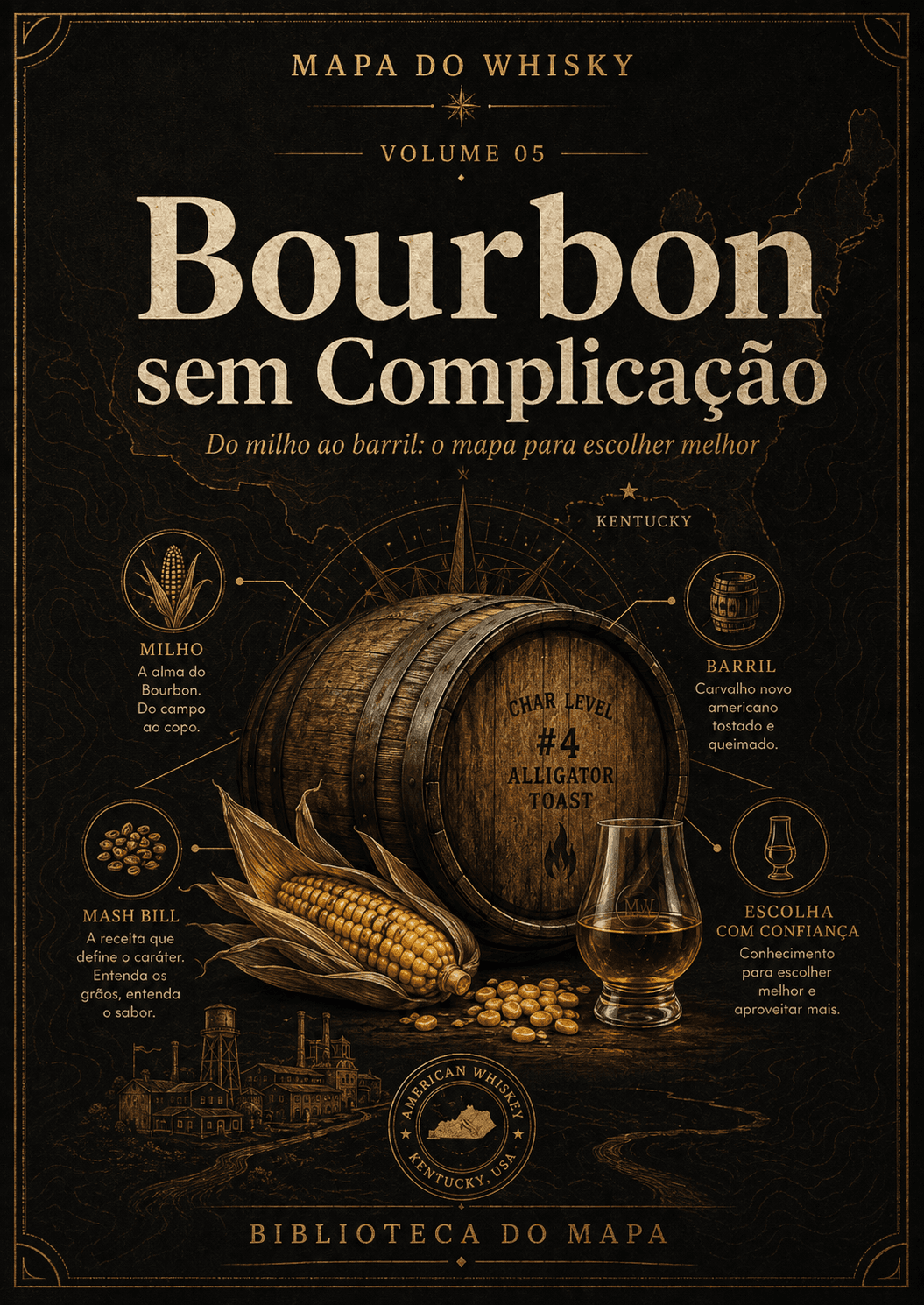Capa do livro Bourbon sem Complicação