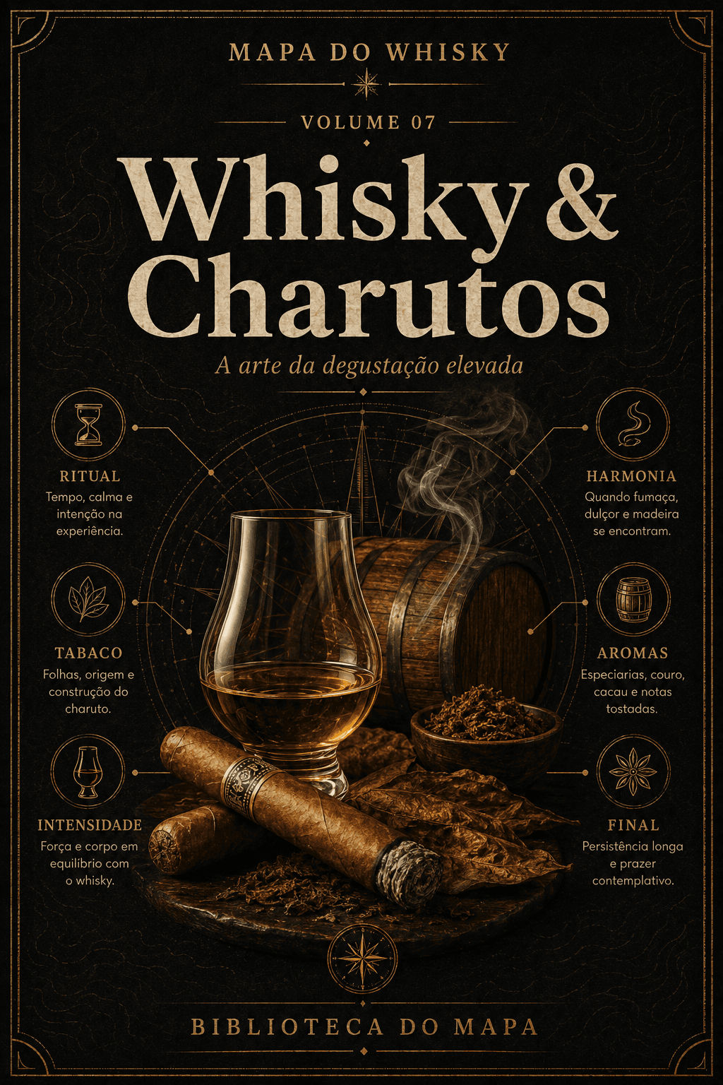 Capa do livro Whisky & Charutos