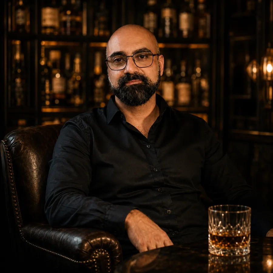 Carlos Henrique, fundador do Mapa do Whisky